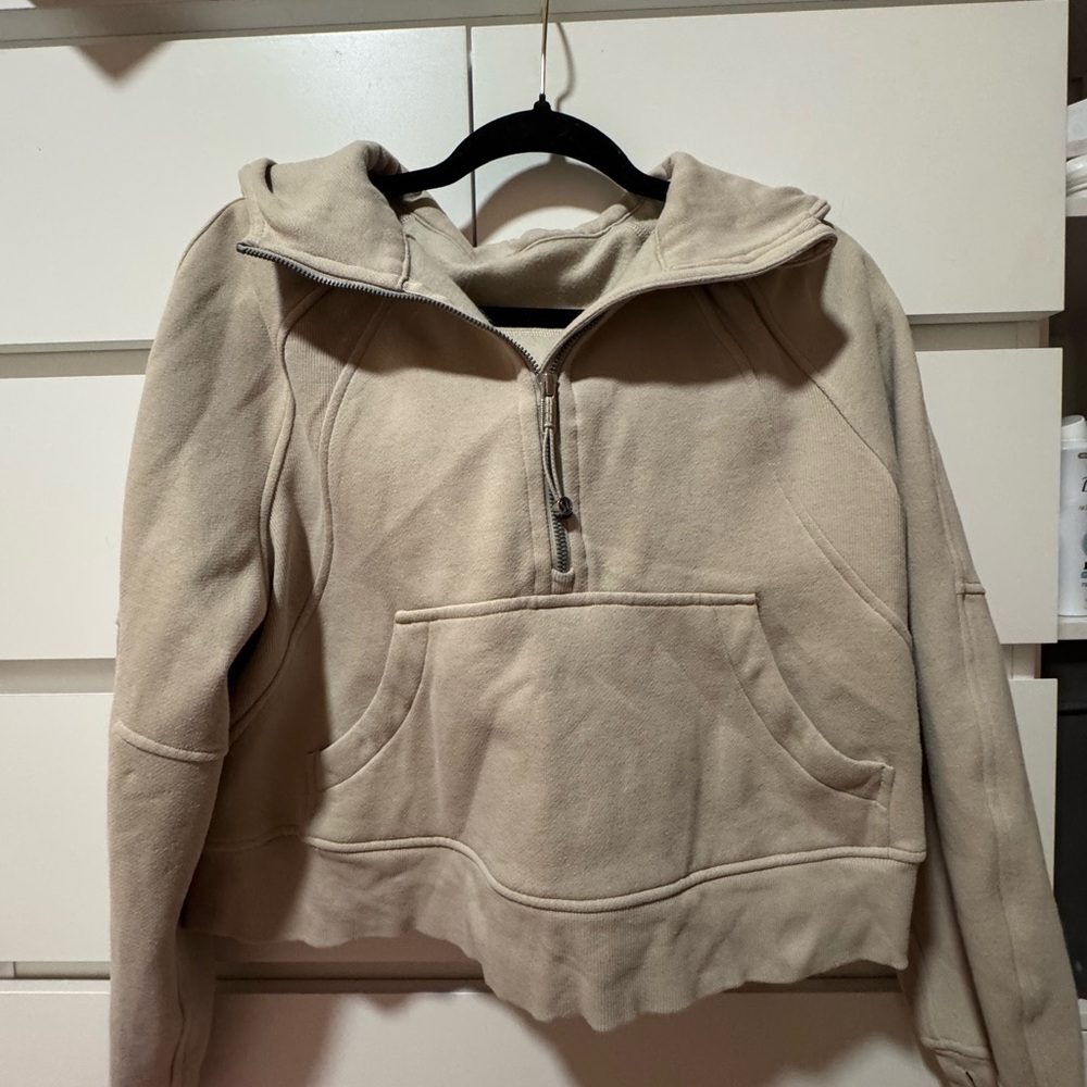 lululemon athletica Tan Hoodie